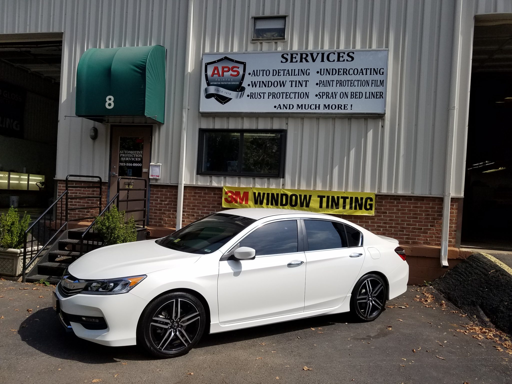 Automotive protection work at APS in Fairfax Virginia