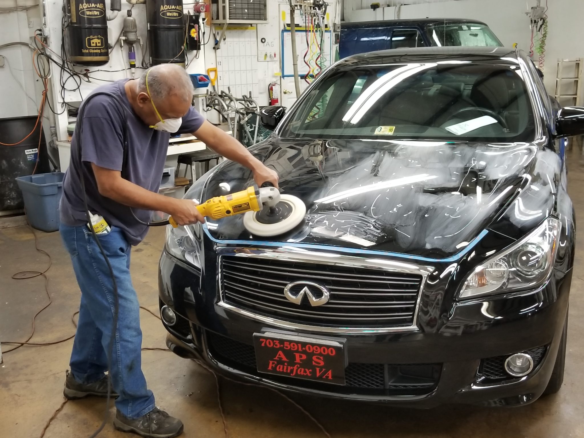 Vehicle protection service at APS Fairfax Virginia