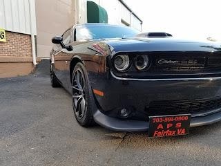 Professional car detailing in Fairfax VA restoring black vehicle paint