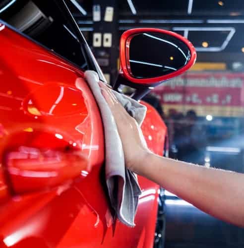 Tack solution and squeegee work