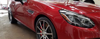Professional window tint installation at Automotive Protection Services Fairfax VA