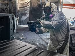 Professional spray-in bedliner application