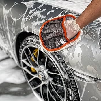 Exterior detailing and paint correction on a truck in Northern Virginia