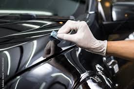 Ceramic coating application after professional detailing