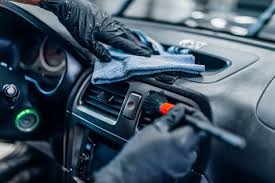 Interior dashboard detailing in Fairfax VA
